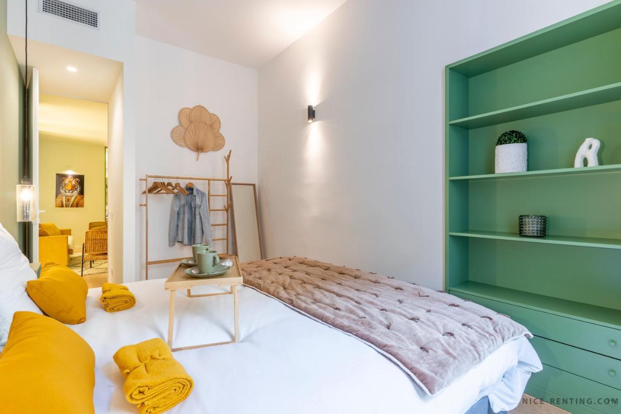 Nice Renting - Bavastro - Luxurious Loft - 2 Bedroom - Ac - Balcony - Trendy Neighborhood Eksteriør bilde