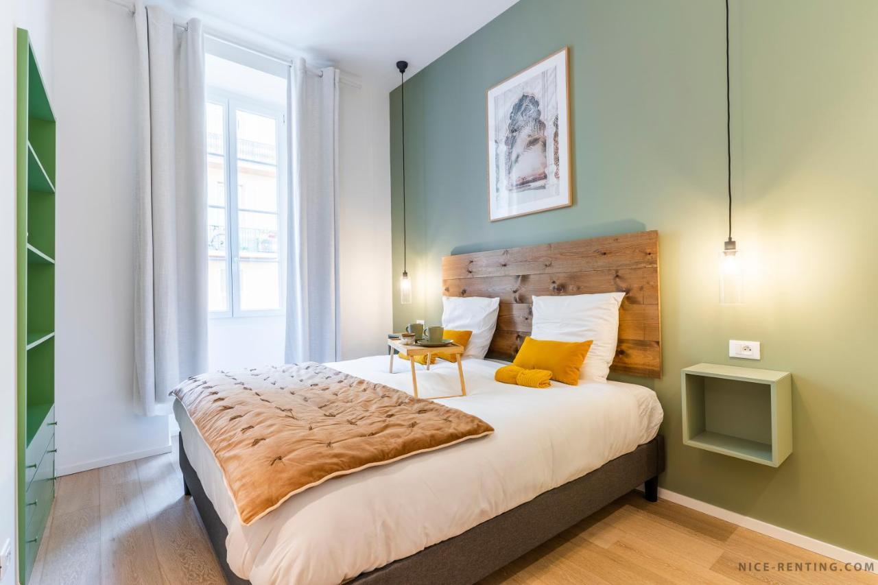 Nice Renting - Bavastro - Luxurious Loft - 2 Bedroom - Ac - Balcony - Trendy Neighborhood Eksteriør bilde