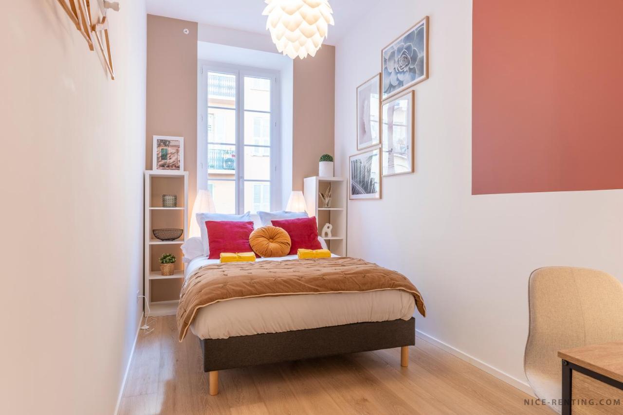 Nice Renting - Bavastro - Luxurious Loft - 2 Bedroom - Ac - Balcony - Trendy Neighborhood Eksteriør bilde